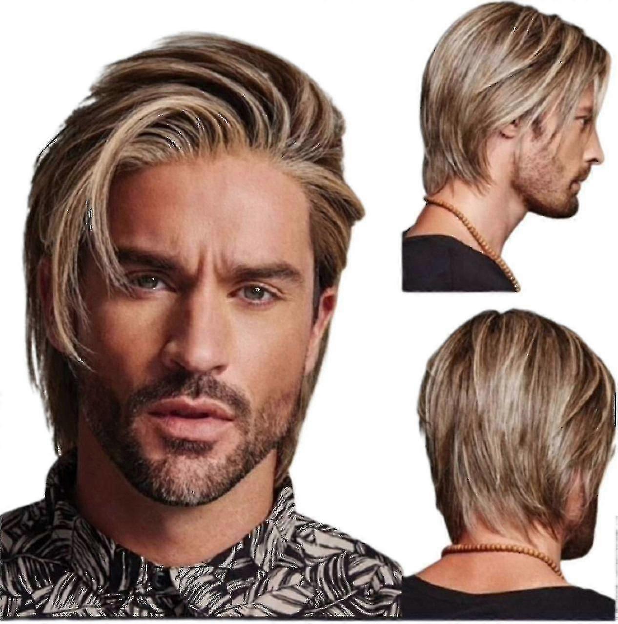 "Retro Style Herrenperücken Herrenperücken"