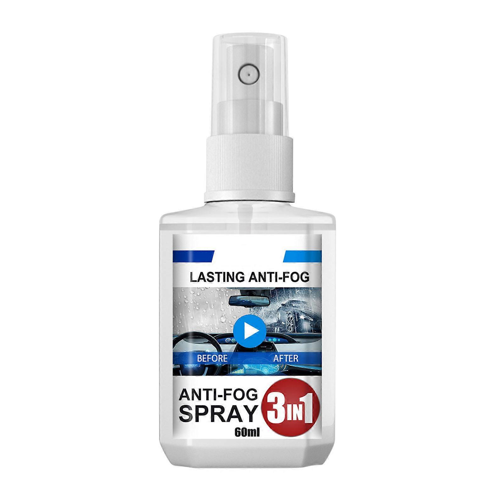 3-in-1 Car Agent Suitable For Both Front And Rear Windshield Cleaning Rain And Prevention And Home Use Strong Power Travel-Size Pack