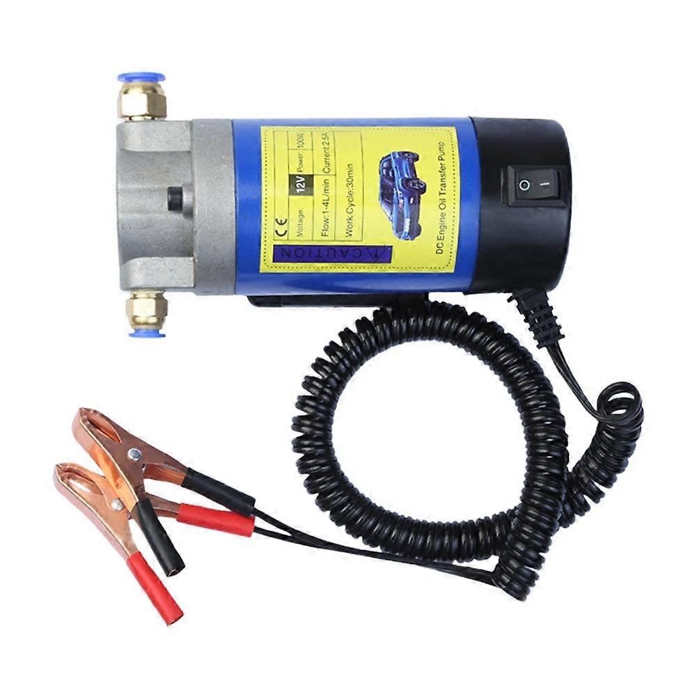 12V 100Wオイル交換ポンプ抽出器ディーゼル流体スカベンジ吸引トランスファーポンプ