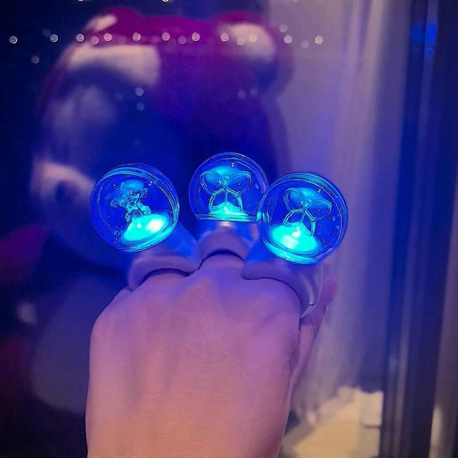 Flashing LED Concert Ring Miniature Light Stick Ring for Night Event ...