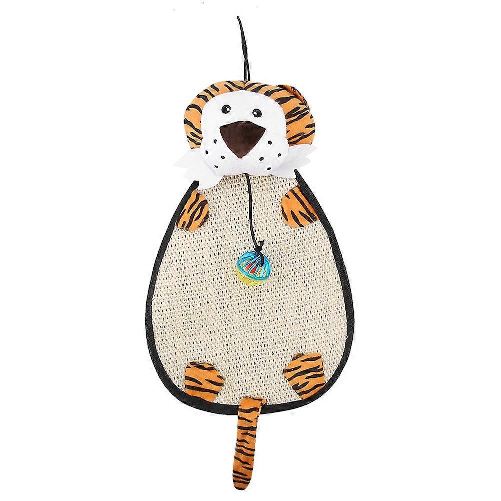 Cartoon Cat Kitten Scratcher Toy Scratching Post Claws Mat Pad Interactive Toy