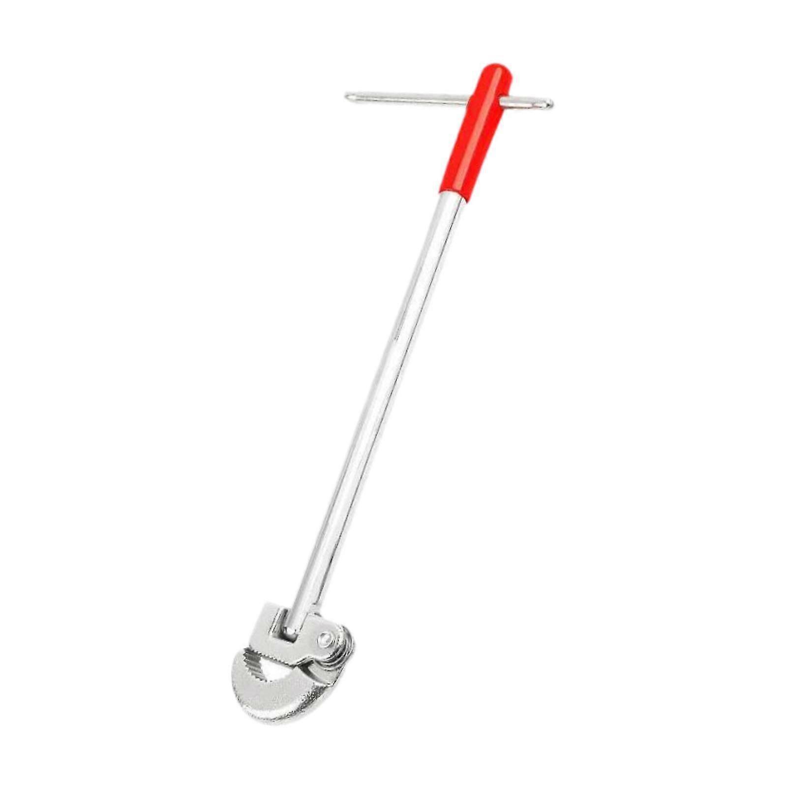 Adjustable Basin Wrench Plumbers Tool Carbon Steel Multipurpose Compact Tap Nut