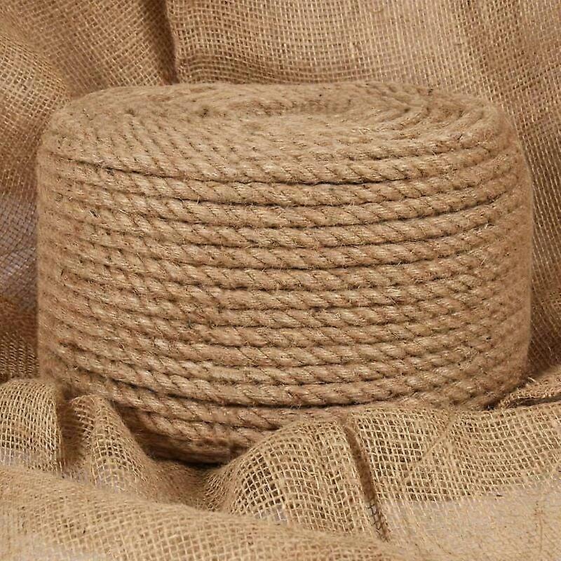 Jute rope 50 m long 10 mm thick
