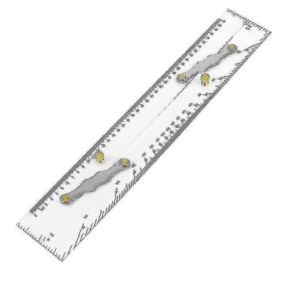 Marine Parallel Ruler Clear Scales, Mapping Points To Pull Parallel Ruler 450mm, Nautical Charts Pa
