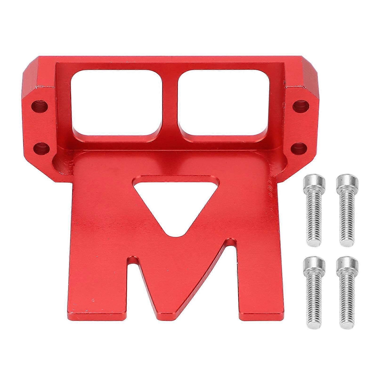 RC Servo Protector Aluminum Alloy Servo Guard for Axial VP 90018/90053/90046 1/10 RC CarRed
