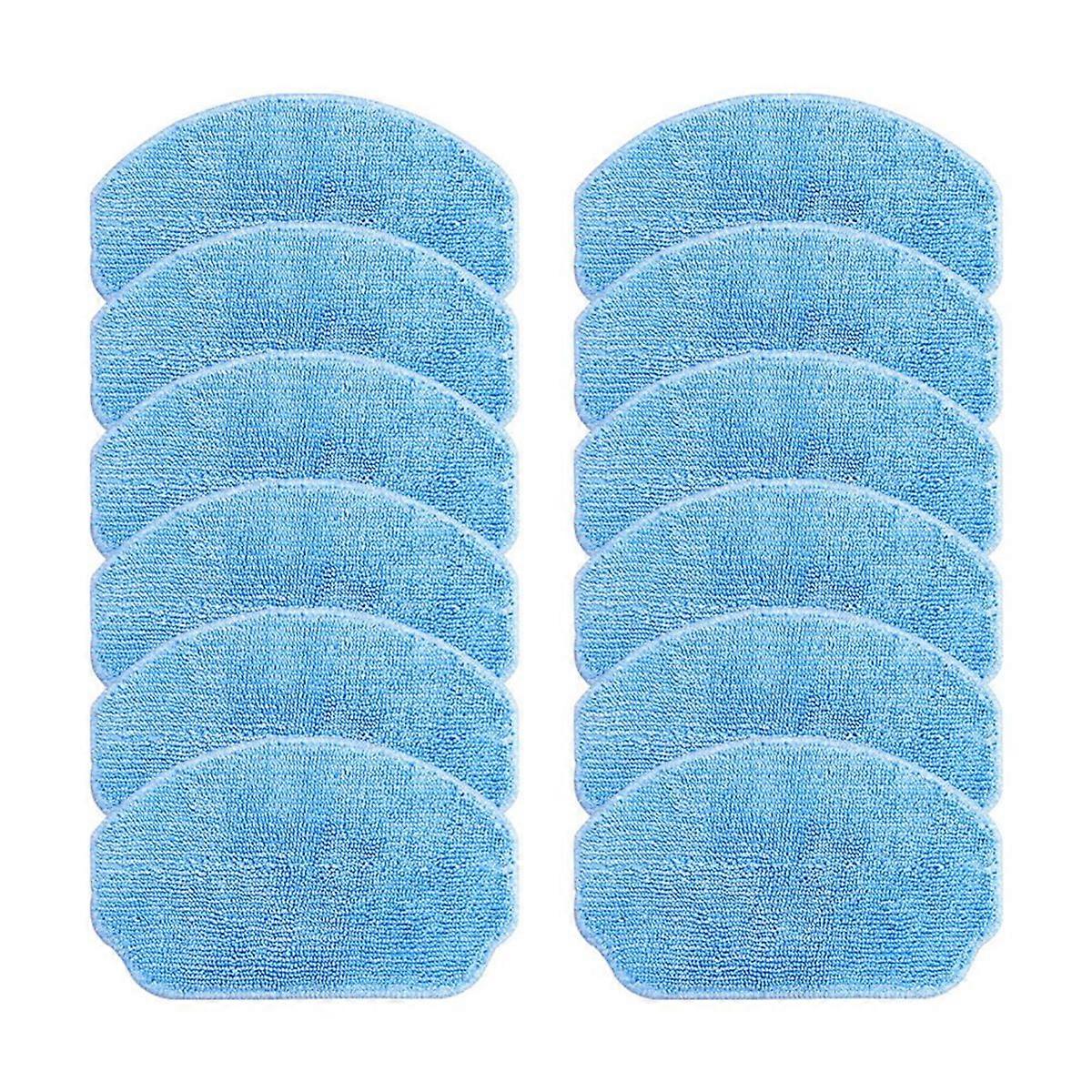 12 PCS for VCR04W Mop Cloths Rag Robot Vacuum Cleaner Parts