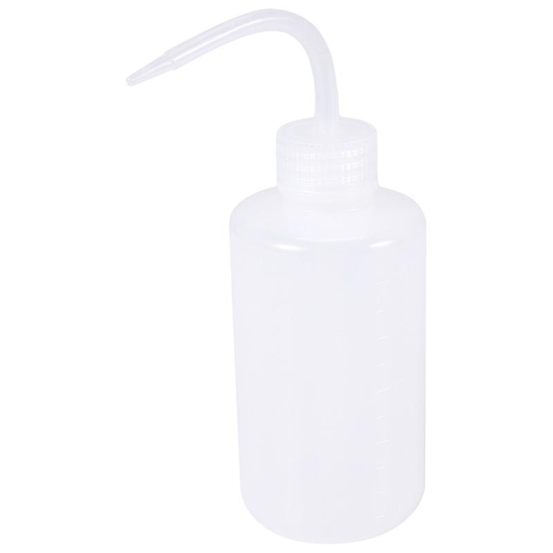 250ml Capacity Tattoo Wash Clear White Plastic Green Soap Squeeze Bottle
