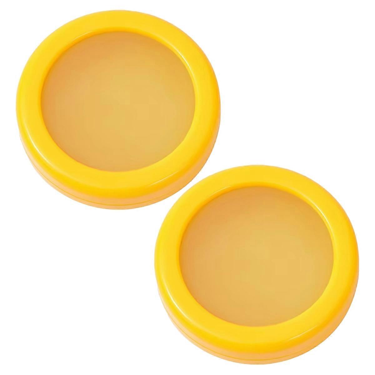 Silicone Food Storage Containers for Freshness - Tomato Keeper,Yellow