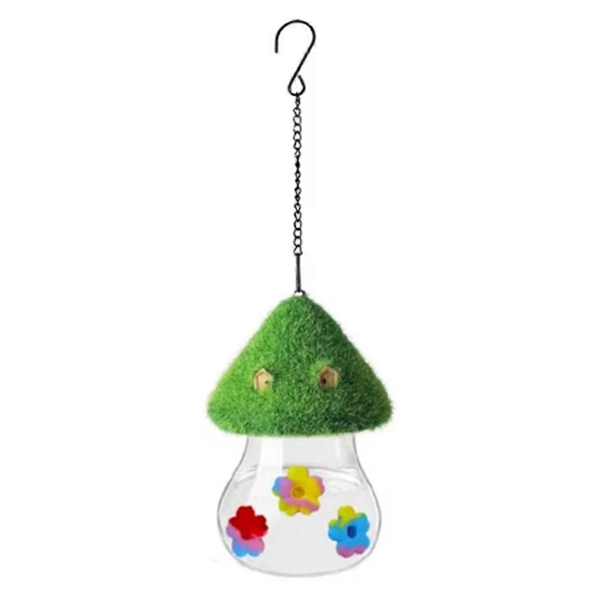 Hanging Hummingbird Feeders Mushrooms Wind Chimes Humming Bird Feeder