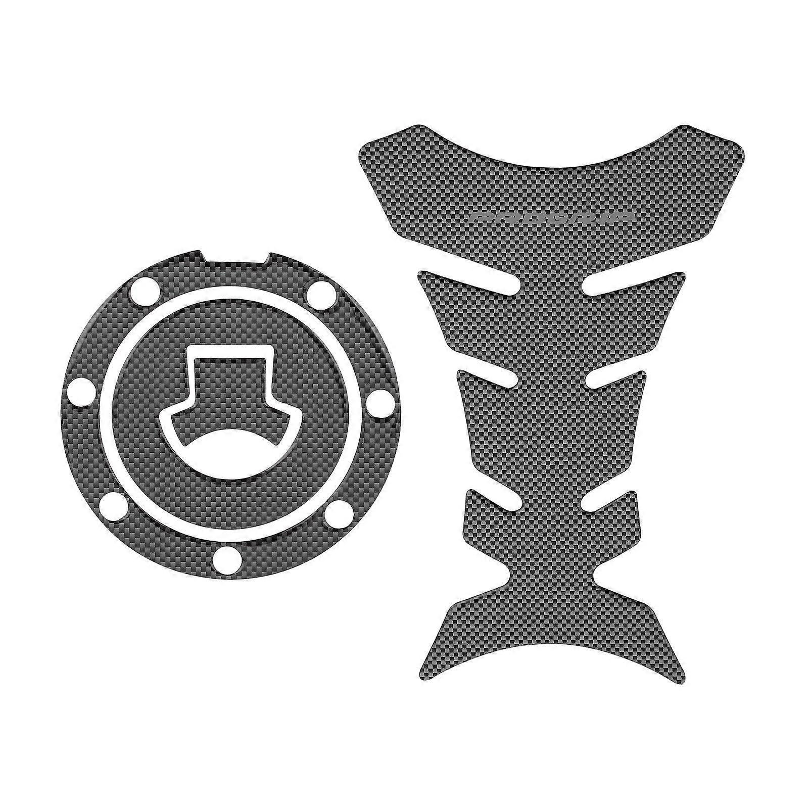 2pcs Motorcycle Fuel Tank Sticker Waterproof Universal Personalized Pad Protector