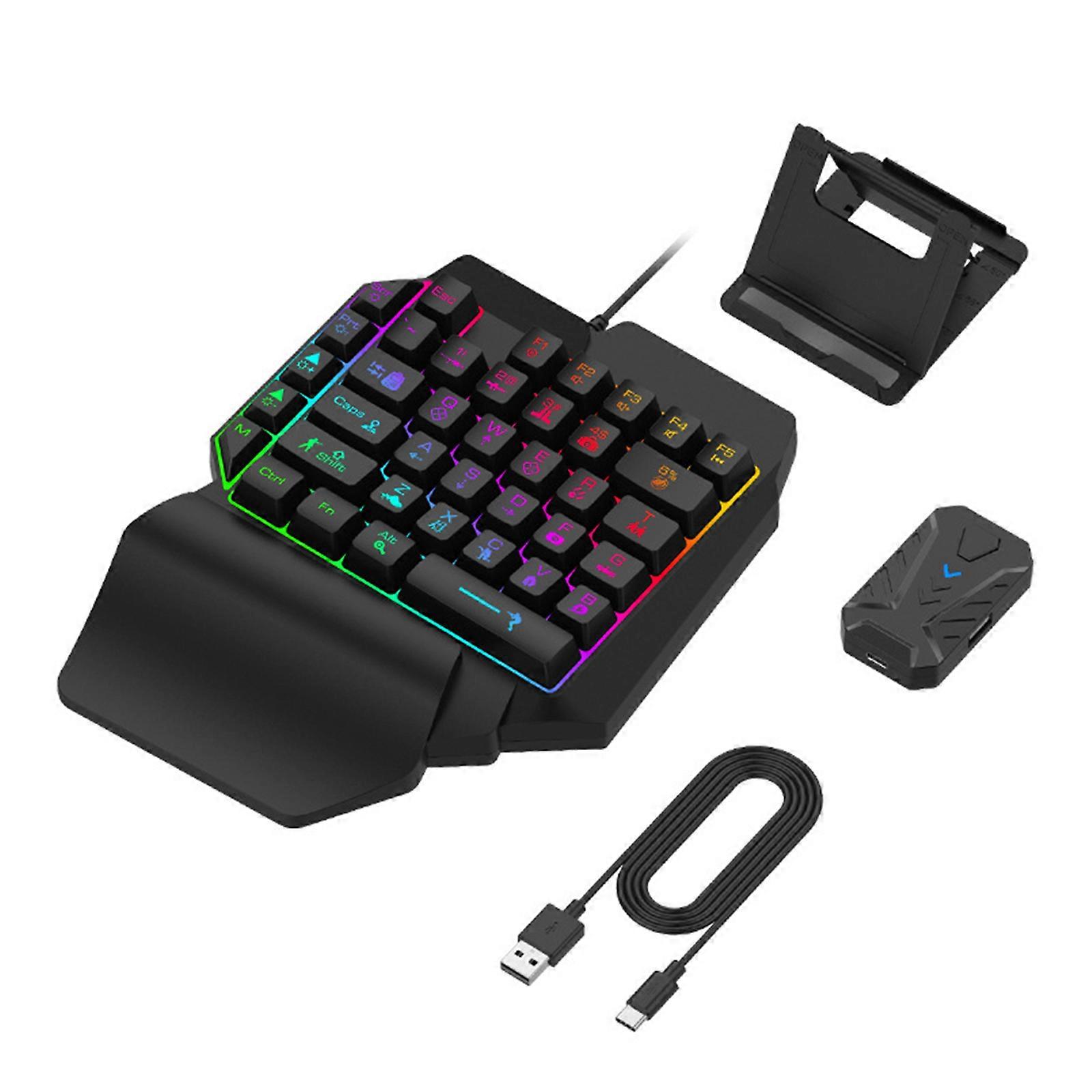 Adattatore per mouse, gamepad, controller mobile, tastiera da gioco, mouse, convertitore per adattatore di gioco mobile