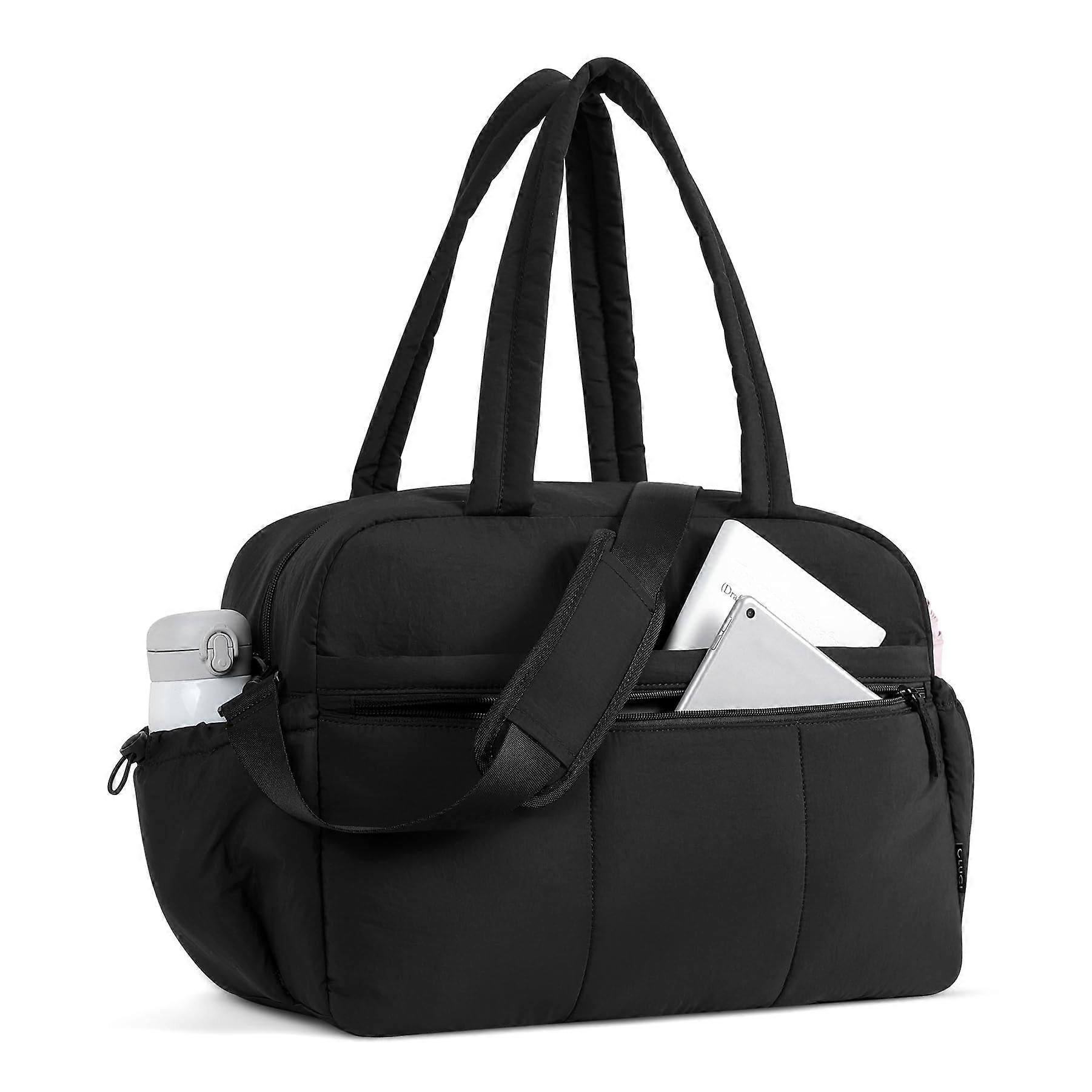 Puffer Duffle Bag for Travel with 30L Size