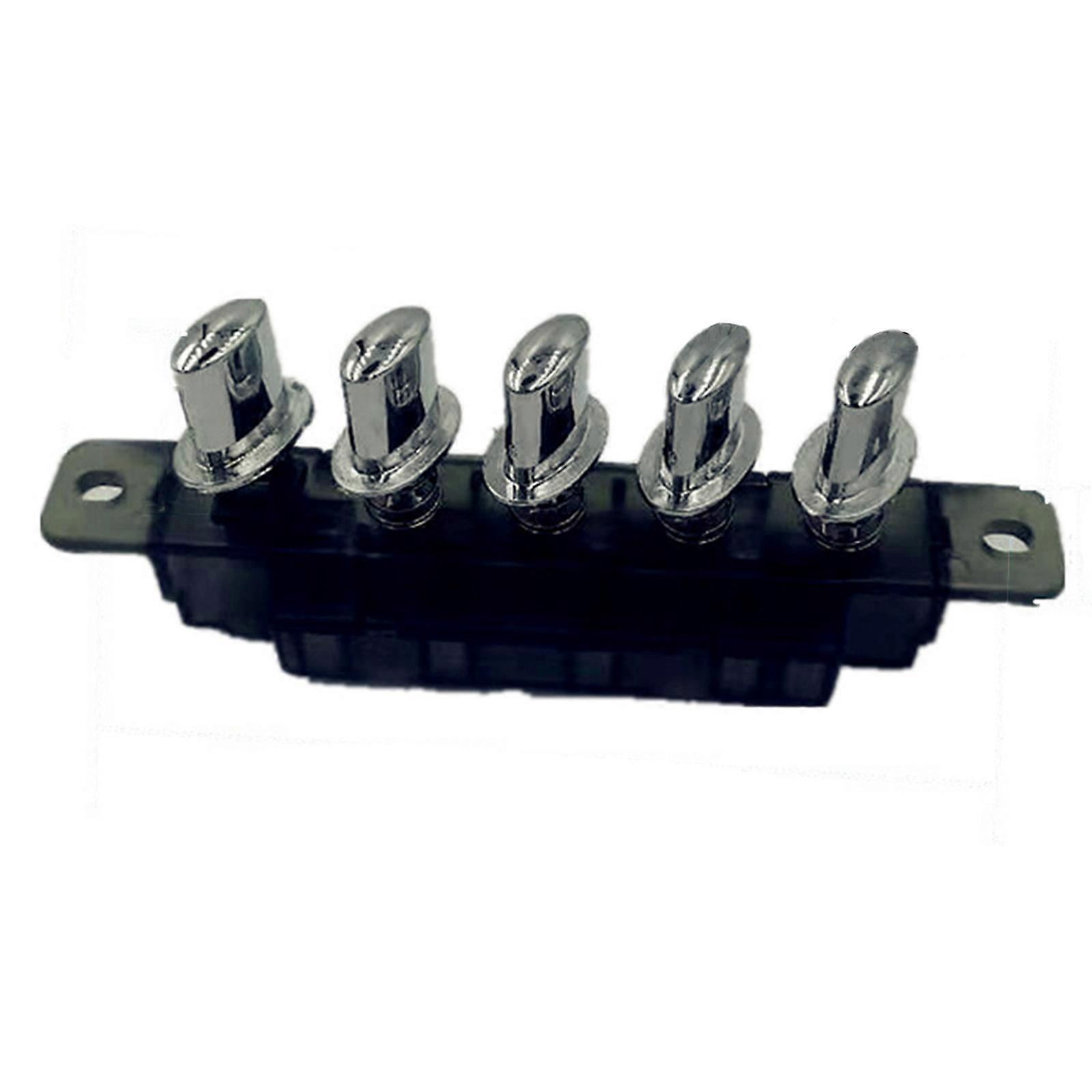 Convenient Piano Type Pushbutton Switch User Friendly Pushbutton Switch Metal Key Switch Perfect for Kitchen Appliances