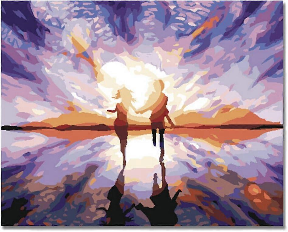 Art Journey, Paint By Numbers Kit, Home Decoration