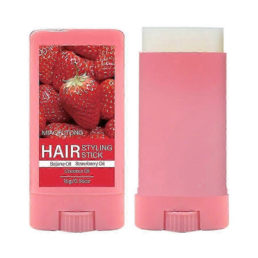 Haarwachs-Styling-Stick, 16 g Haarwachs-Stick für fliegende Haare, Haarwachs-Stick für langanhaltenden Halt – Frizz-Kontrolle, Volumen, glattes Finish, nicht fettend