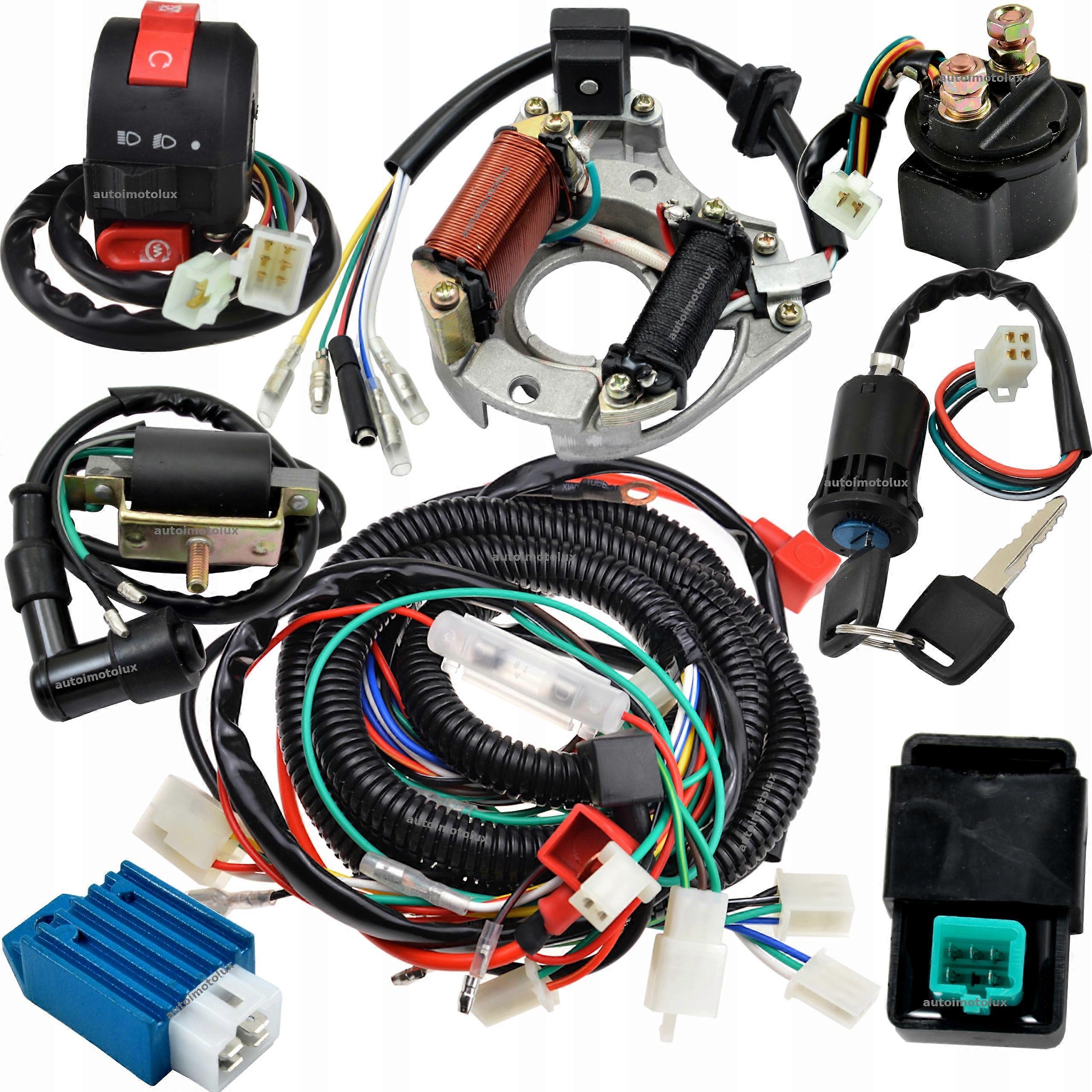 Installation Harnais Quad ATV 4T 110 125 Complet