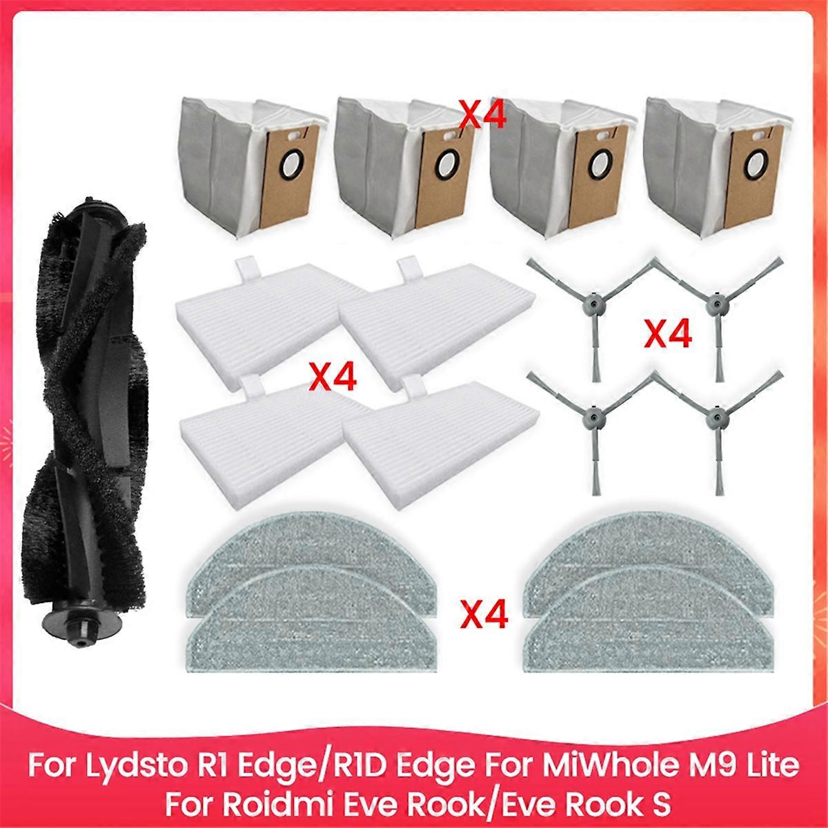 For Lydsto R1 Edge/R1D Edge, MiWhole M9 Lite,Parts Dust Bag