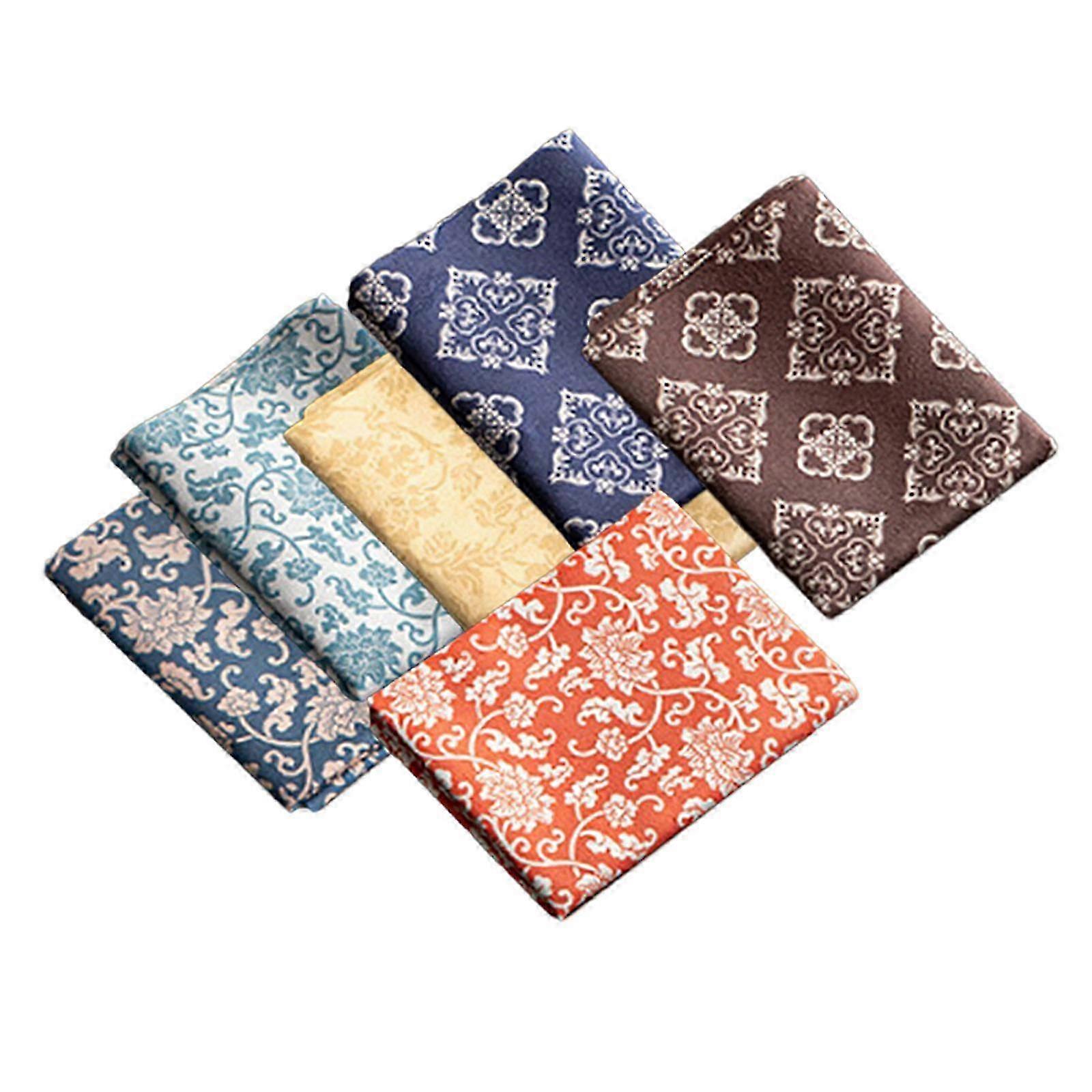 6 Pack Absorbent Reusable Tea Towels for Dining Table, Kitchen, Banquet Settings - Dish Cloth Set (6 Count)