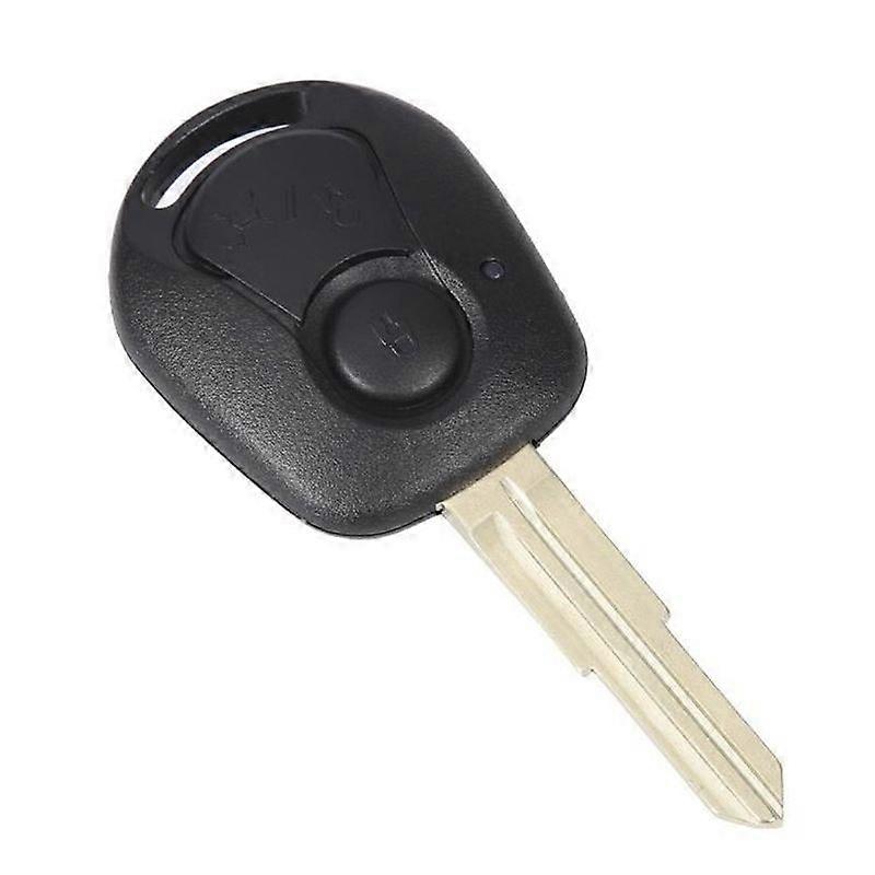 Black Key Shell with 2 Buttons for Ssangyong Actyon Kyron Rexton SURENHAP