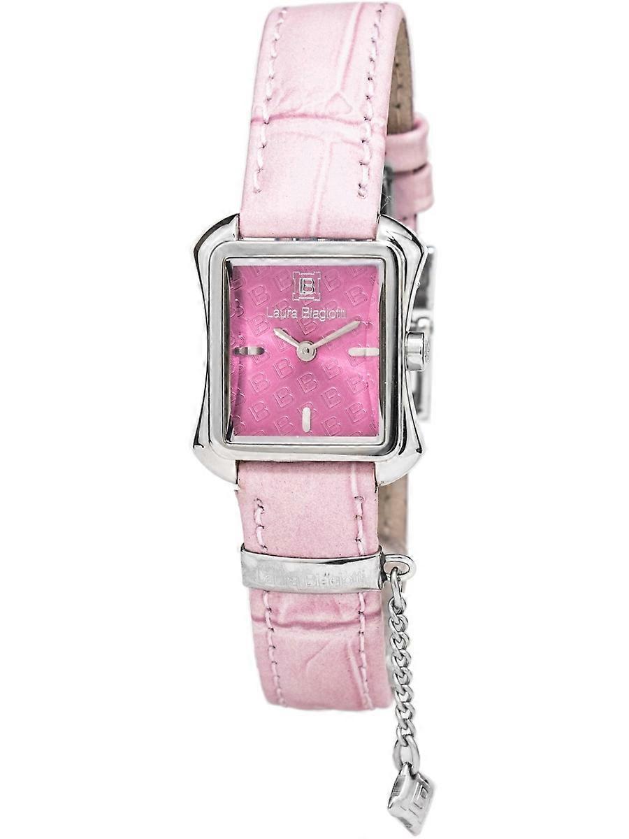Laura Biagiotti Rosa Äkta Läder LB0025L-05 Damklocka