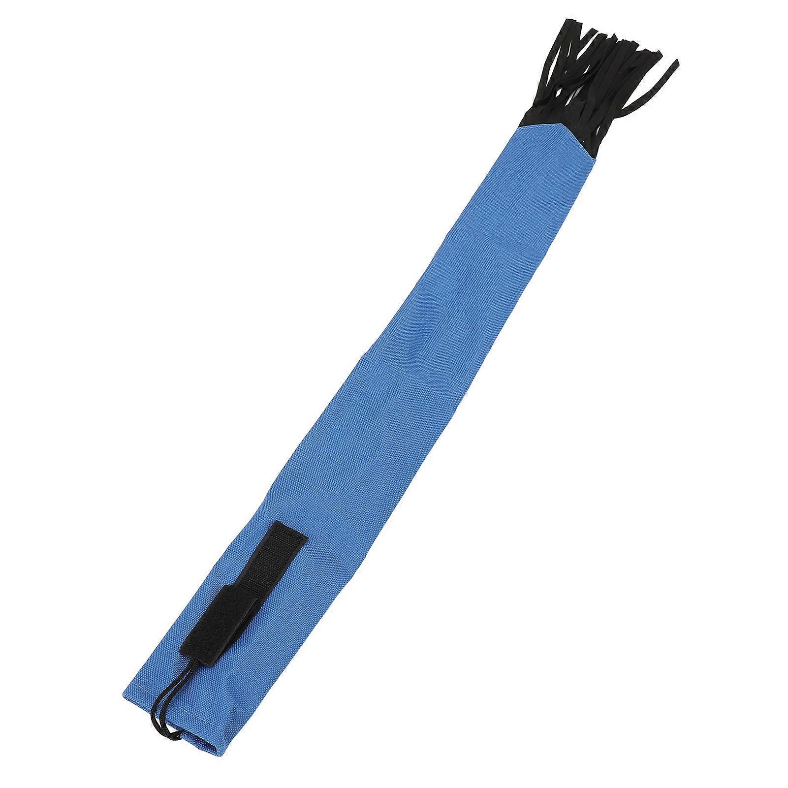 Sac à queue de cheval Polyvalent Confort Résistant à l’eau Protection Anti Morsure Cheval Queue Wrap Couverture Bleu 