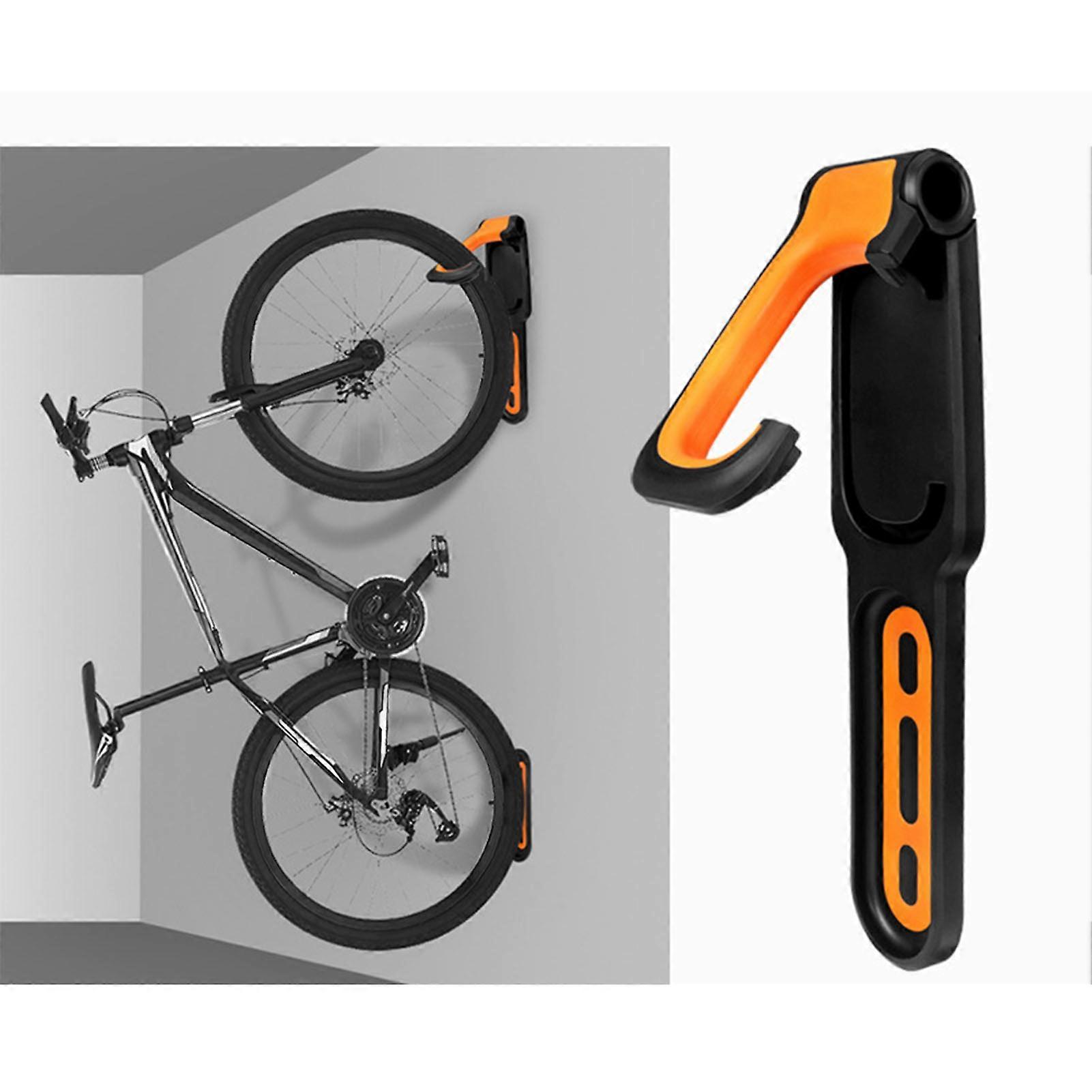 Adjustable Bicycle Wall Mount Rack 18kg Capacity 35x7.5cm Hook