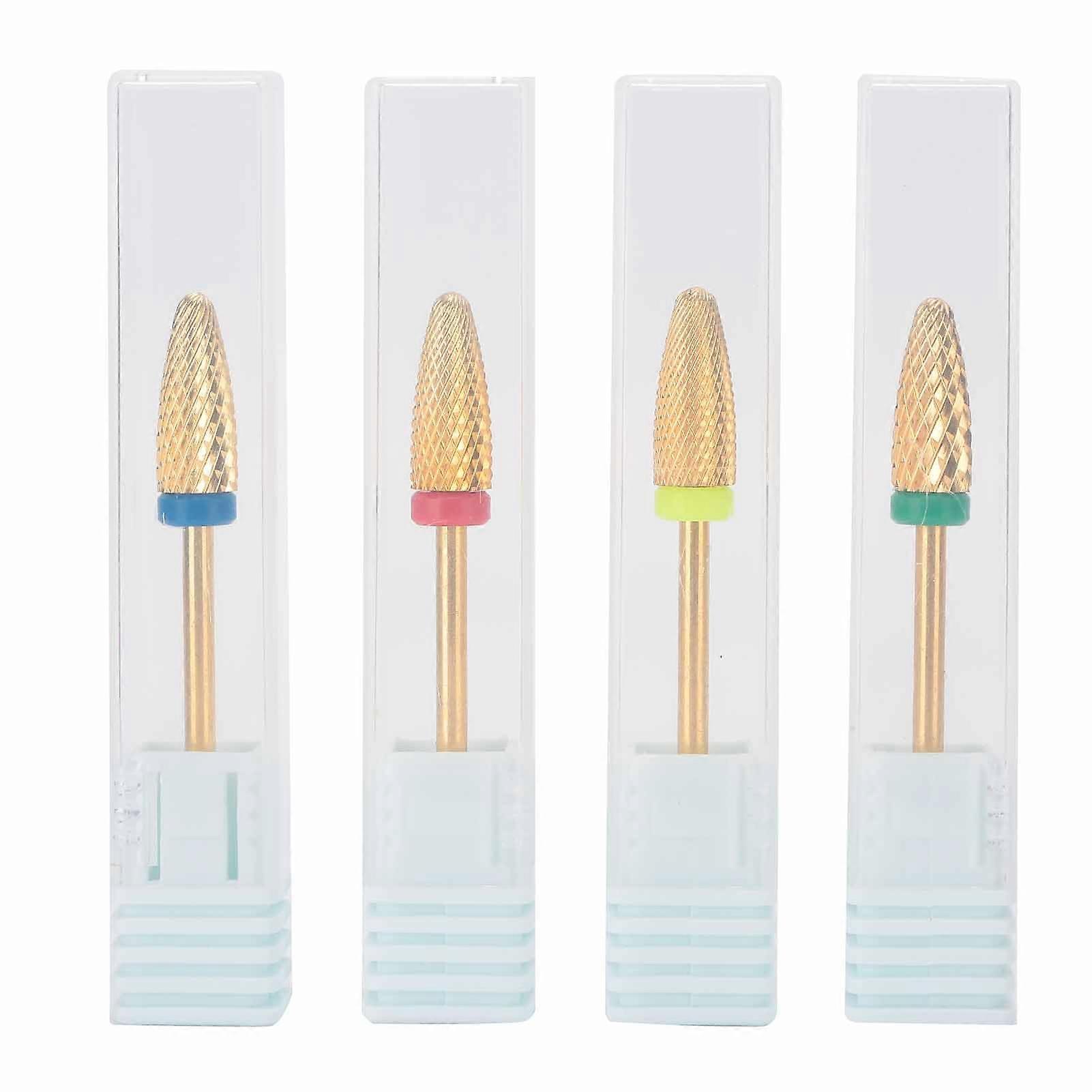 Nail Drill Bit Pedicure Polishing Grinding Head Tungsten Alloy Manicure Machine Accessory