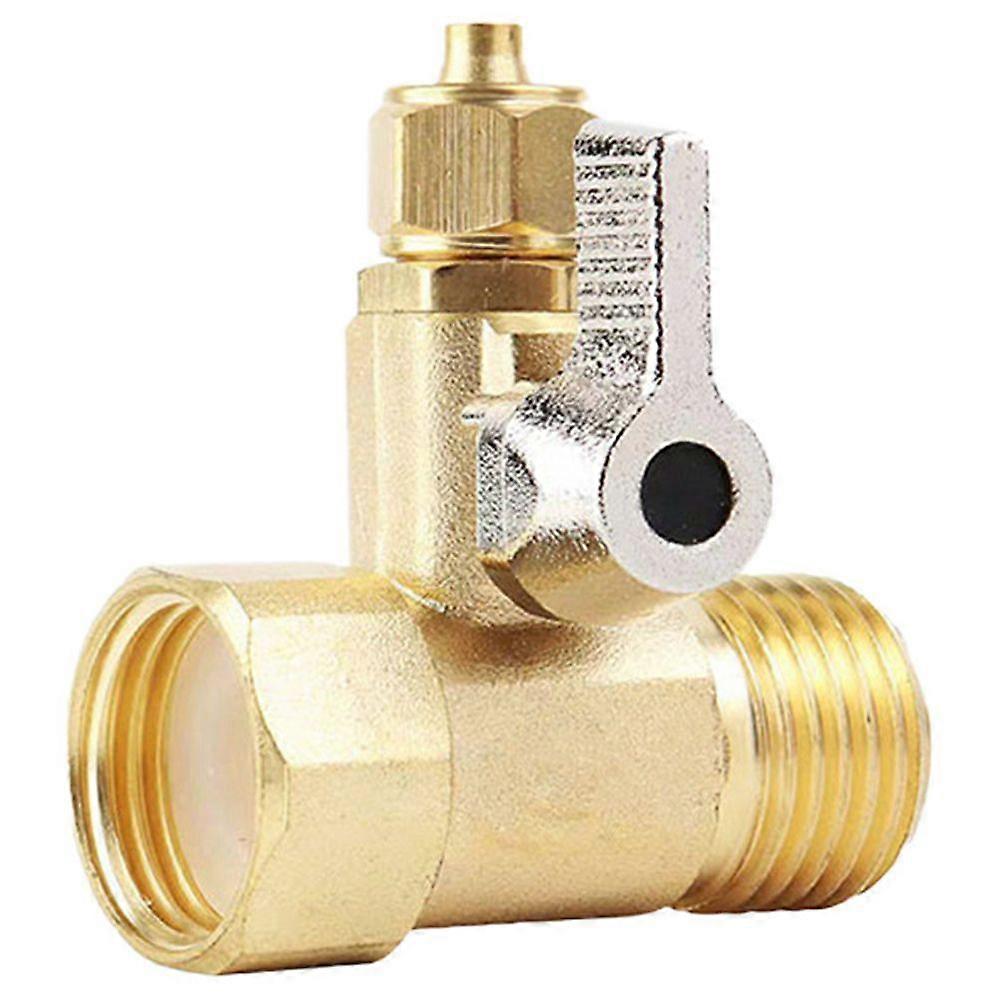 Ball Valve Water Shut Off Valve 3-way Irrigation Pipe Fitting System Valve Supply