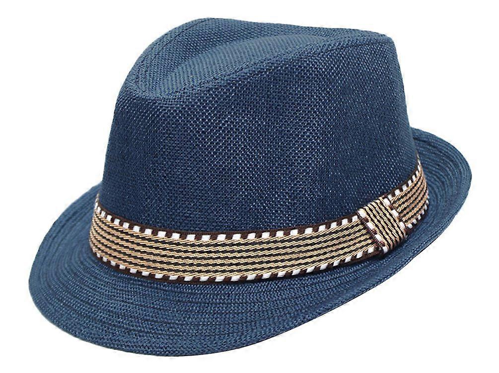 Kid Fedora Hat Jazz Cap Cotton Photography Trilby Top Sun Hats