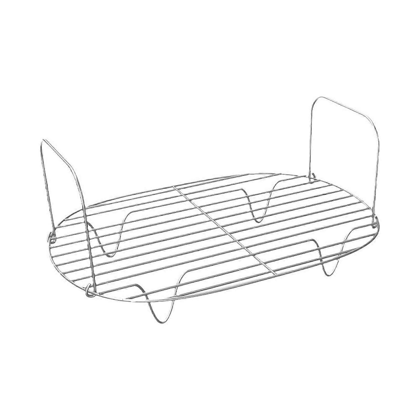 Adjust Height Rack Easy to Clean Stainless Steel Grilling Rack Steam and Roast Rack for MC1000 MC1001 MC1010 Slow Cooker