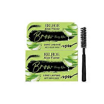 3 PC Aloe Vera Sobrancelha Styling Cera Sobrancelha Forma Tridimensional Maquiagem Natural
