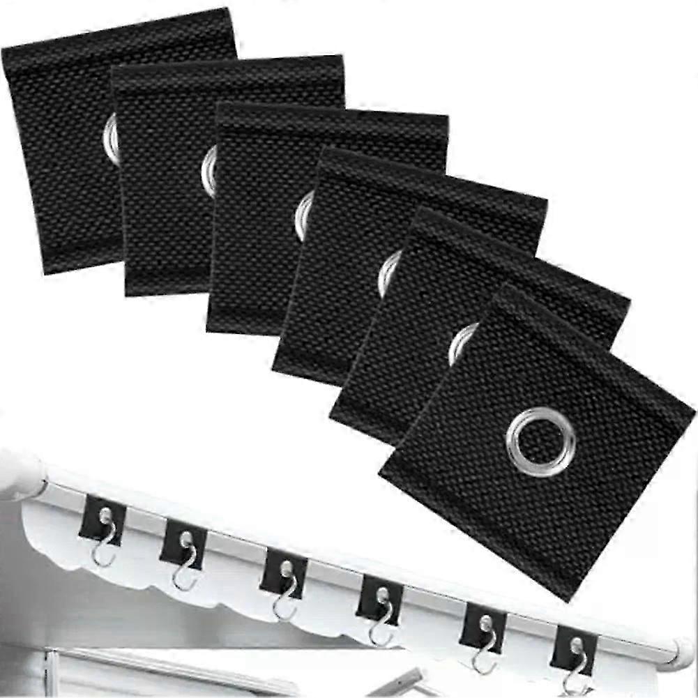 RV Awning Sunshade Screen Hooks For Piping Rail 5/6 Mm 7/8 Mm Awning Light Awning Tie Down Parts For Caravancampingboat