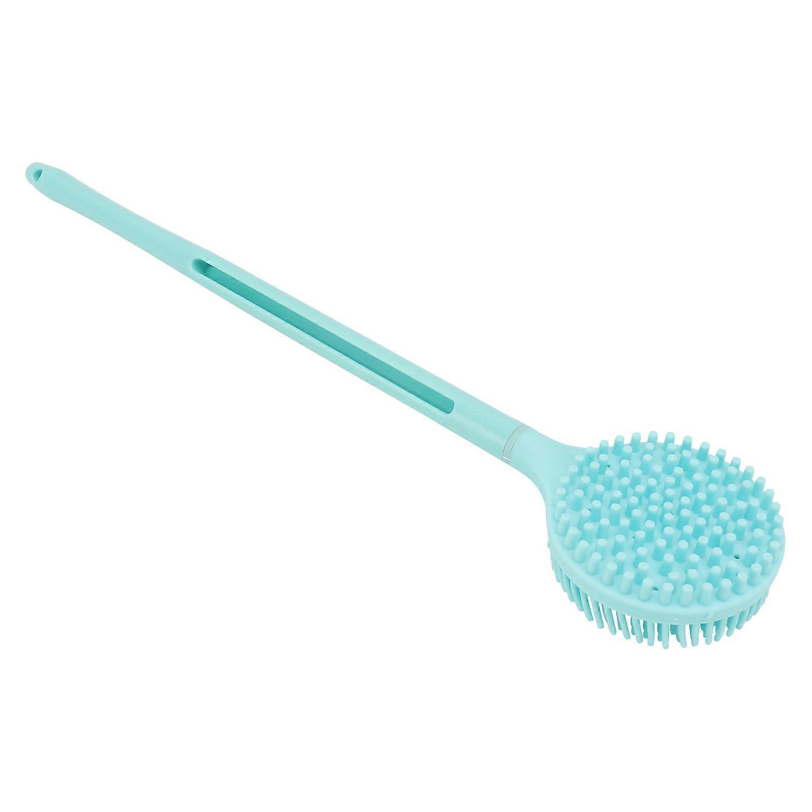 Shower Scrubber for Bath Cleaning, Double-sided Brush with Long Handle