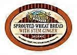 Everfresh Natural Foods Organic Sprouted Stem Ginger Bread 400g