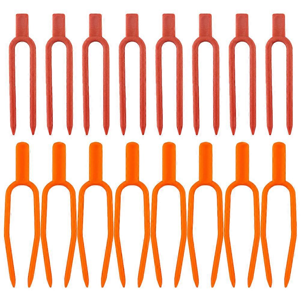 400 Pcs Plastic Gardening Clamps for Plant Fixing and Vine Pressing