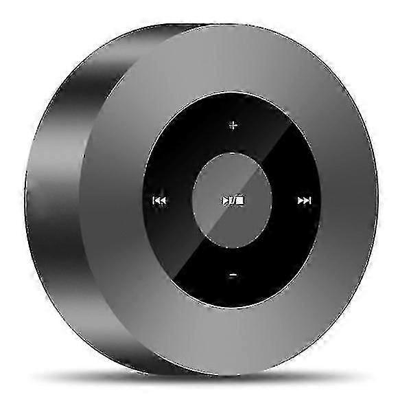 Wireless Bluetooth Speaker,mini Portable Circular Speaker With Led Touch Design