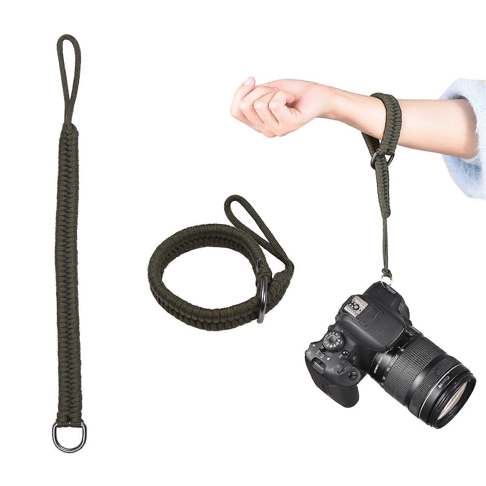 Adjustable Quick Release Camera Wrist Strap - Durable, Non-Slip, Universal Compatibility