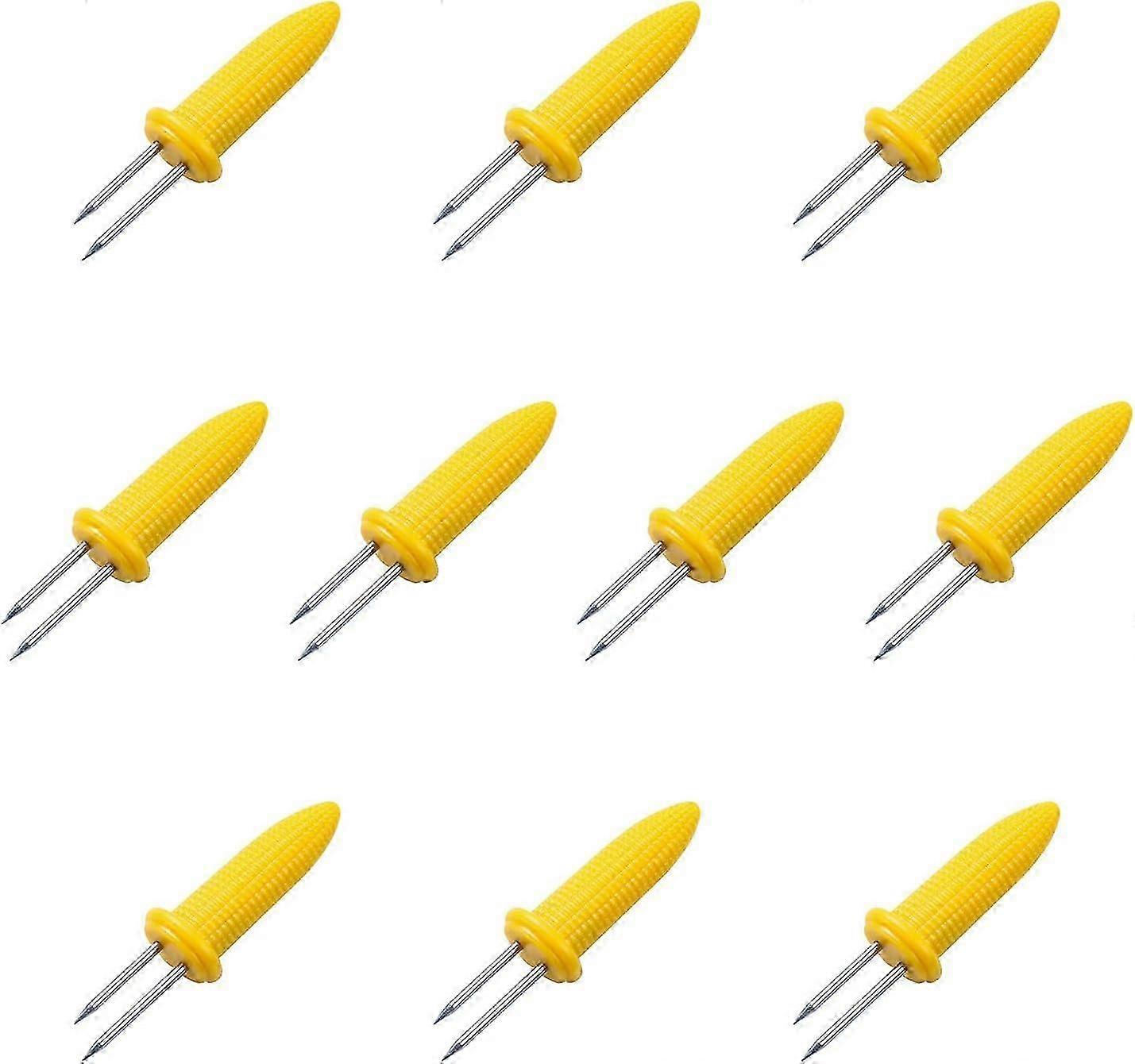 Stainless Steel Corn Forks for BBQ, Camping & Home Cooking