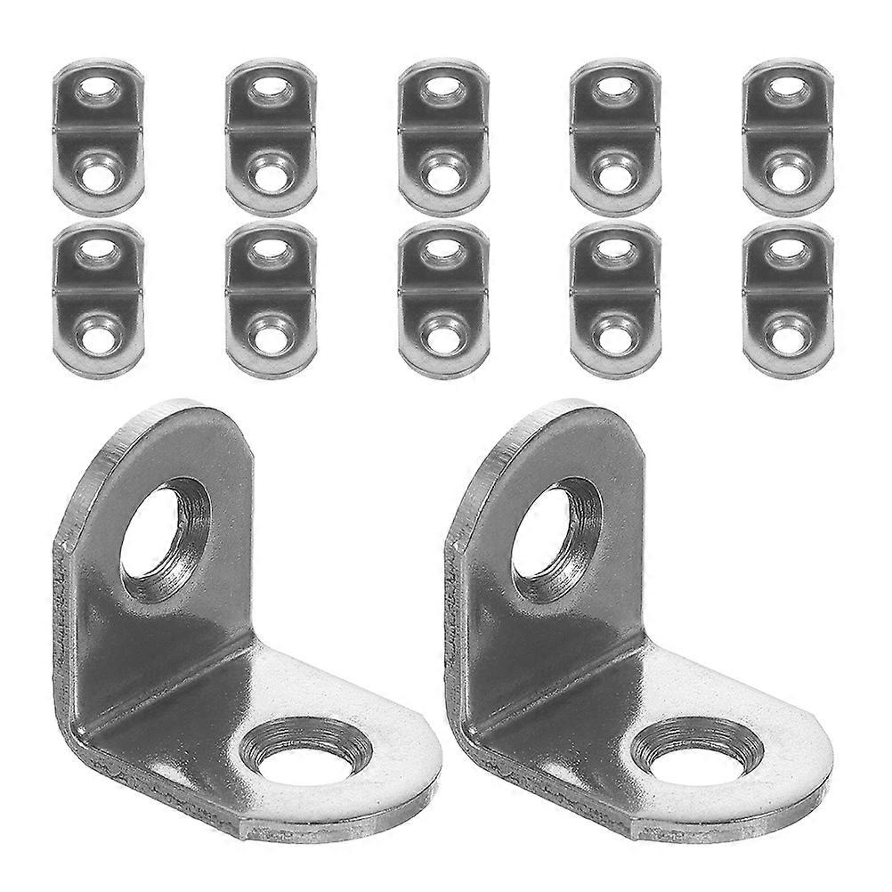 High Strength Corner Brackets, Perfect for Cabinet and Shelf Projects