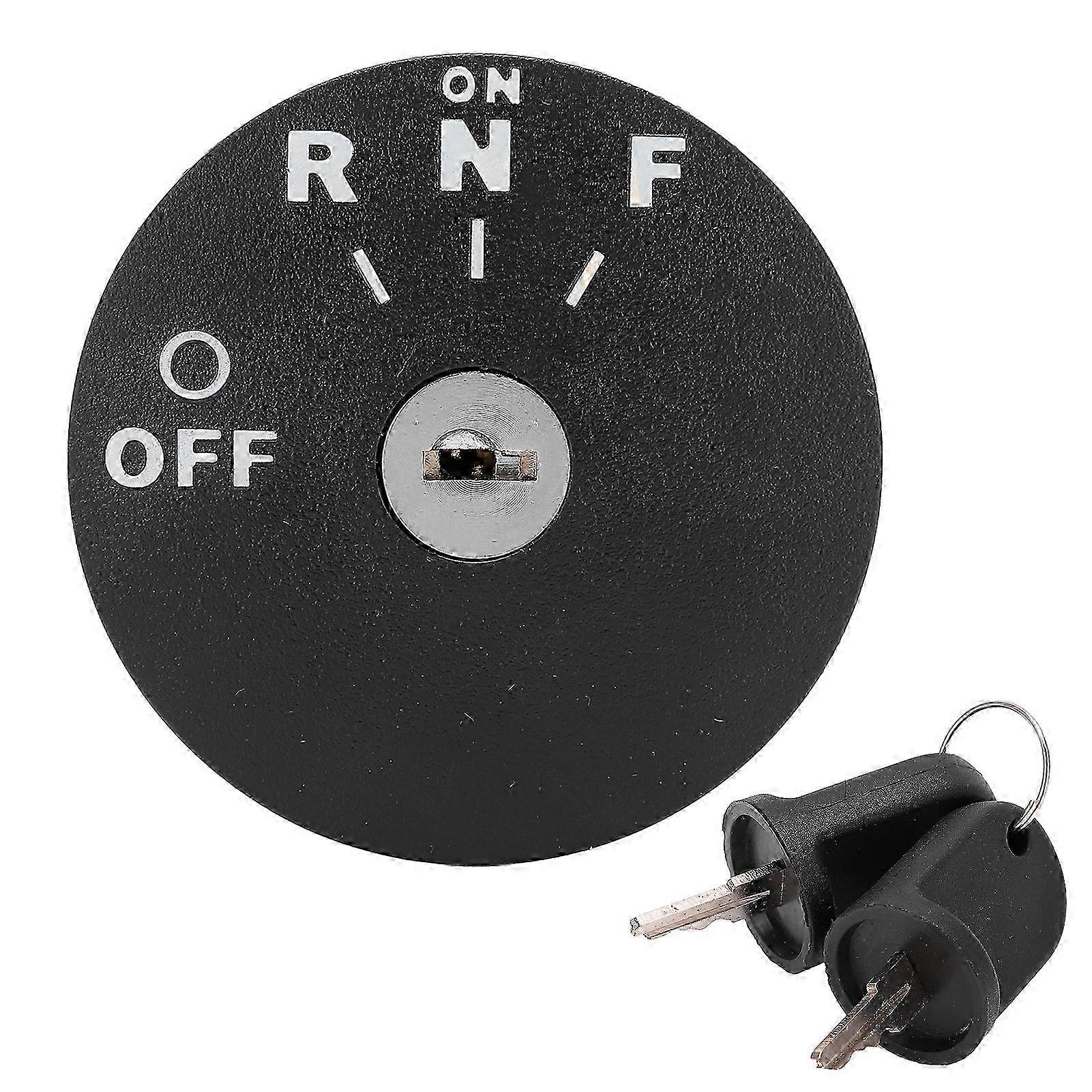 Club Car Ignition Key Switch with 2 Keys 605637 Plastic Replacement for EZGO RXV 2008?Up--