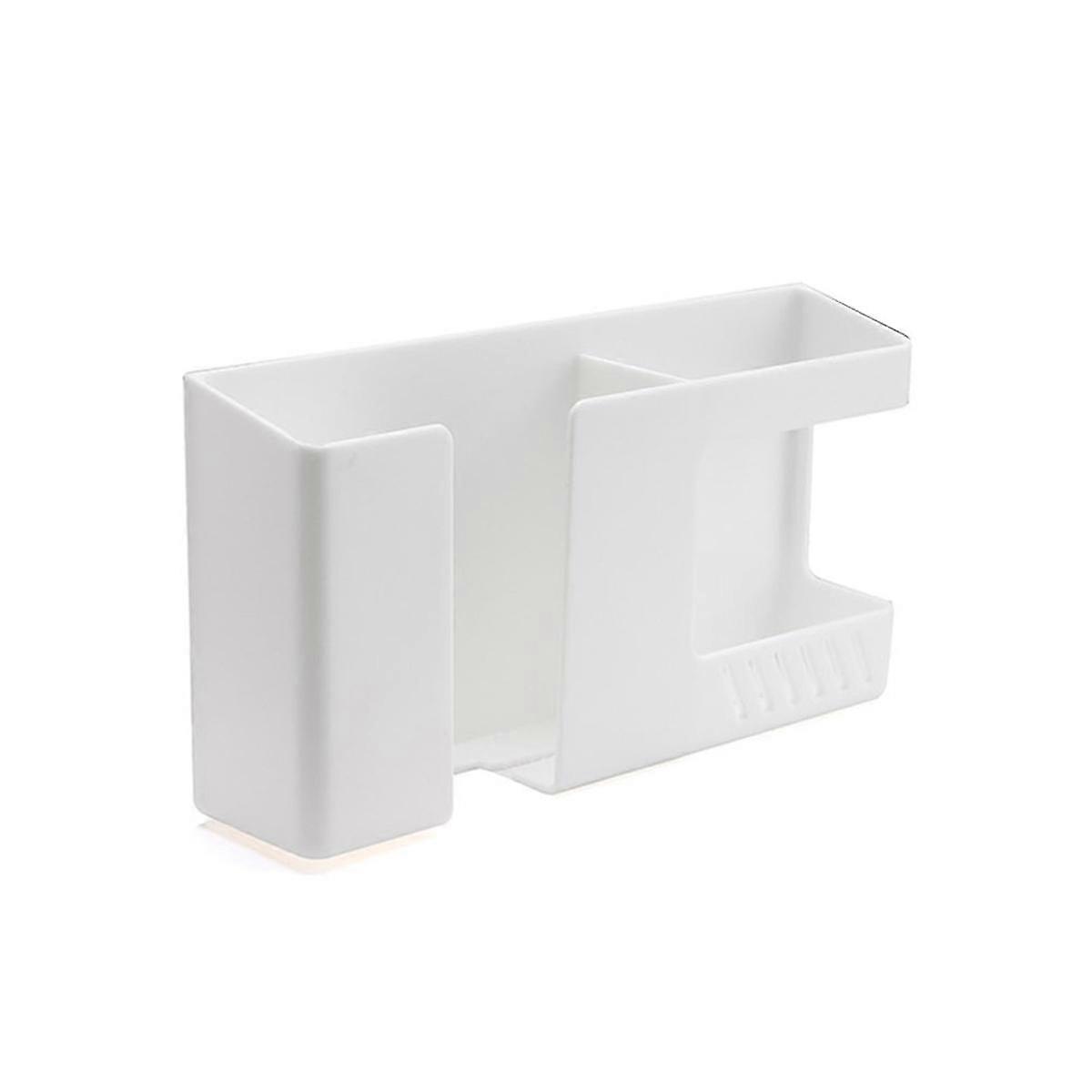 Punch Free Wall Mounted Organizer Remote Control Storage Box SZRH