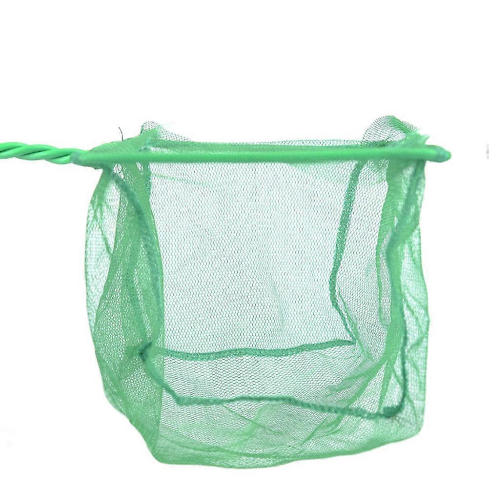 Fish Tank Net Small Aquarium Fishing Net for Home Round Shape 8 Inch Green 1Pack