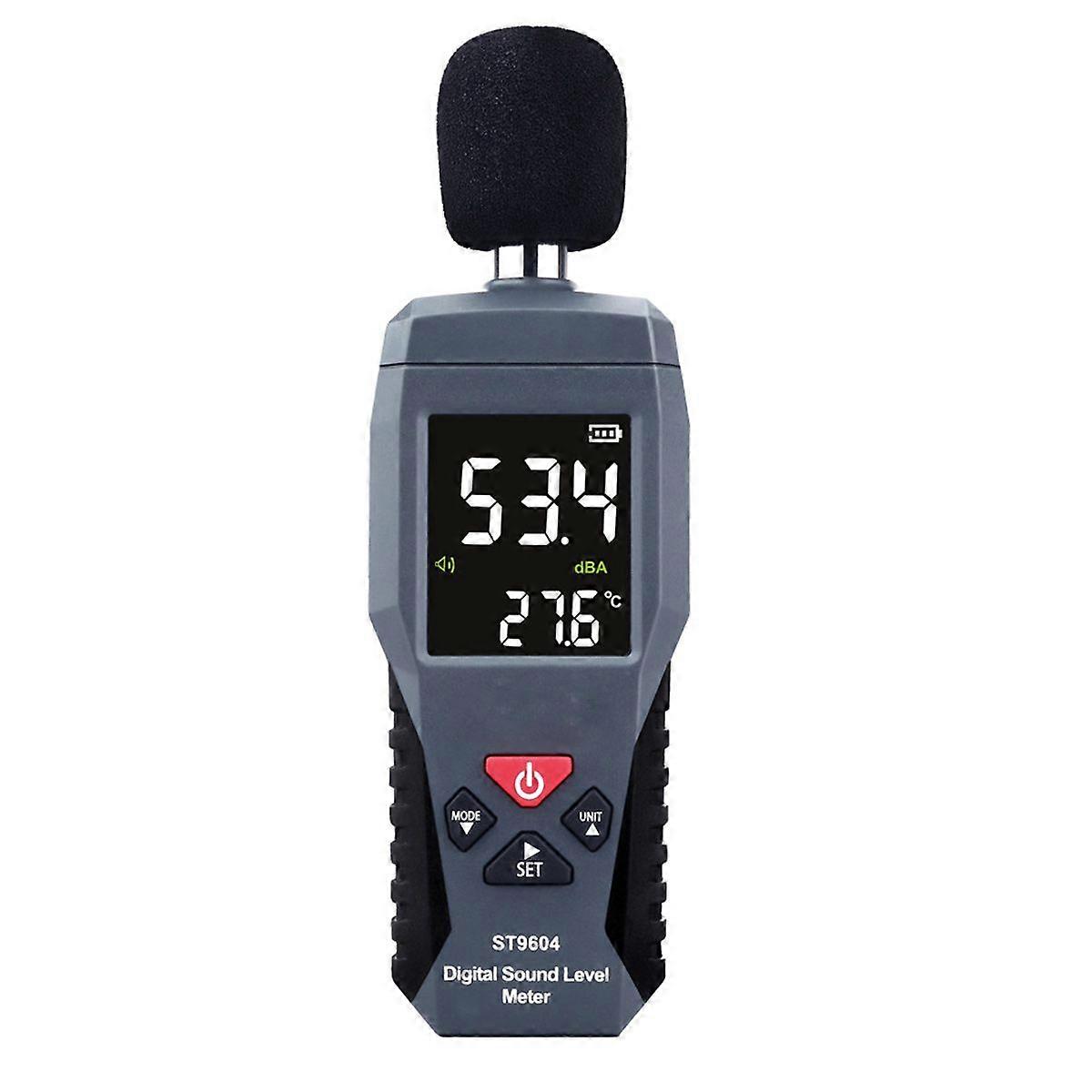 Sound level meter Sound level recorder Noise tester Digital audio sound level meter, measuring range 30-130db