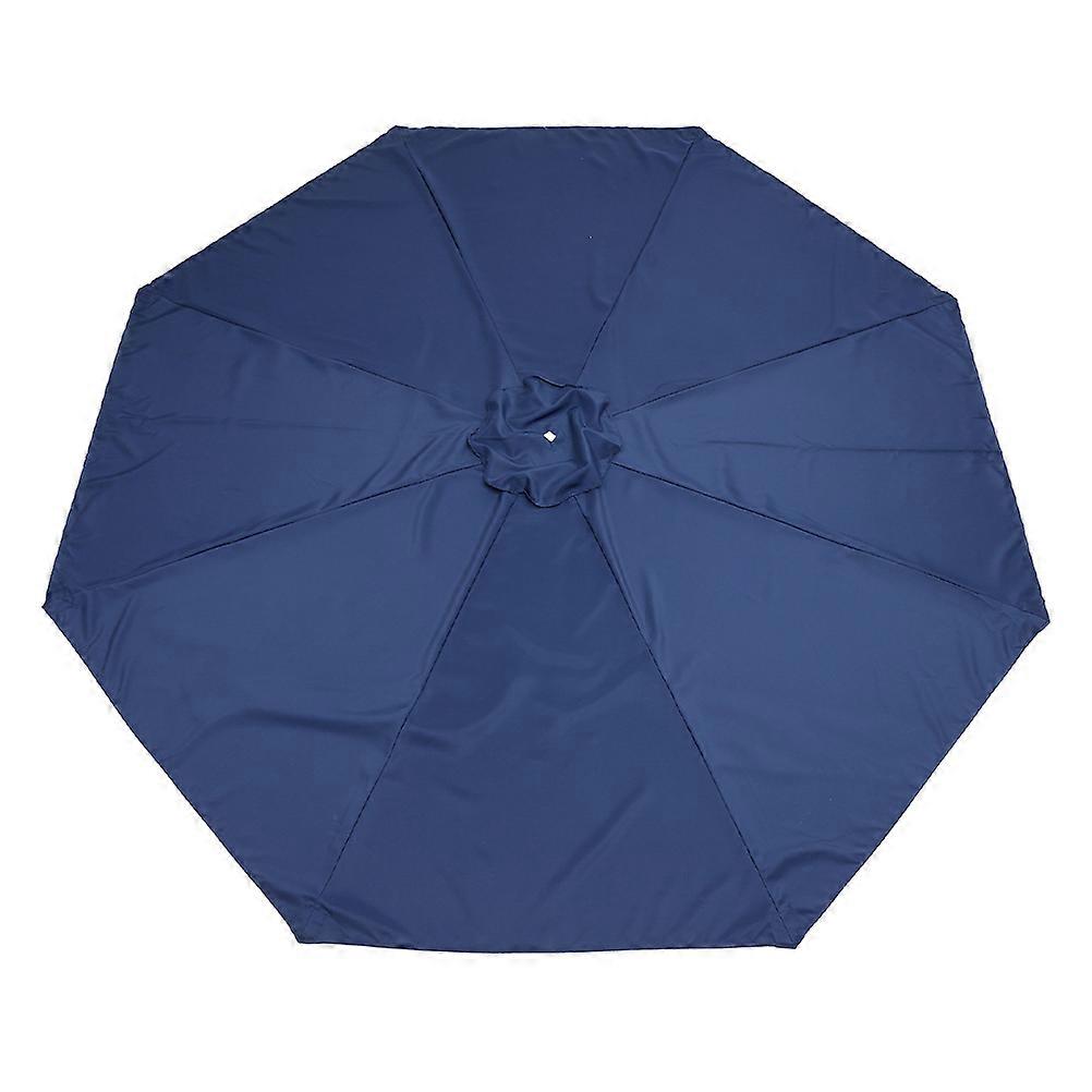 Replacement Garden Parasol Canvas Umbrella Canopy Garden Use Dark Blue Rain-Proof 1Pack