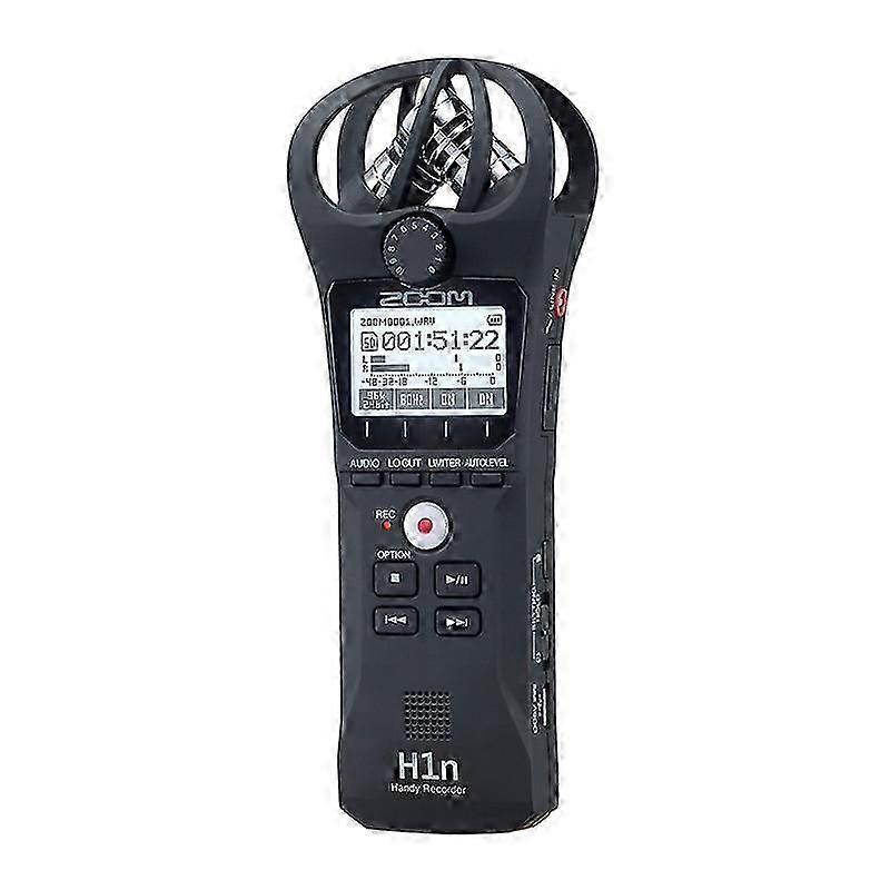 Zoom H1n Mini Monochrome Lcd Handheld Recorder, Support Tf Card & Unrestricted Recording & Transcription & Speed Control