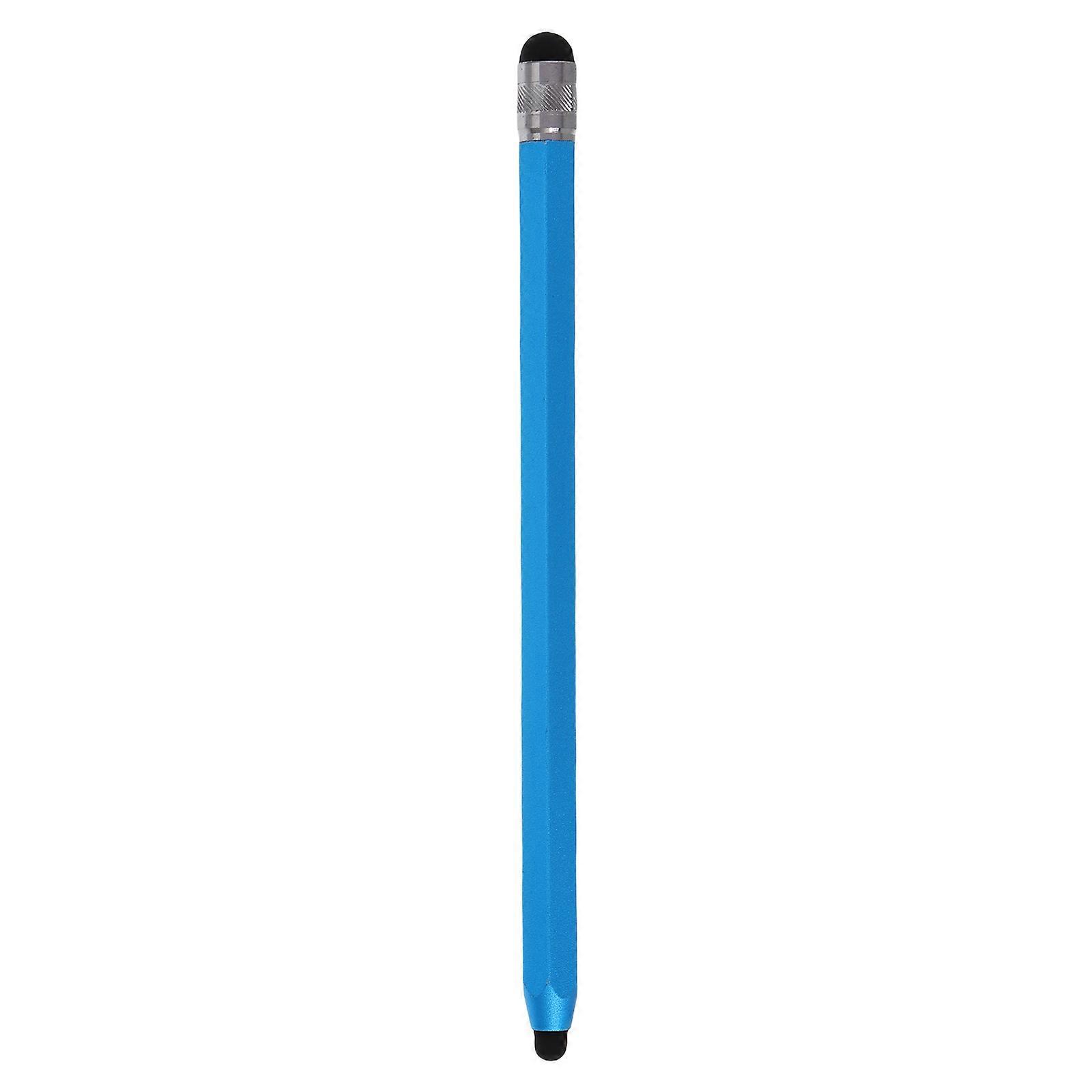 Touch Screen Pen Stylus For Professional Users Dual Head Design High Sensitivity Balanced Weight Firm Pen Tips Dark Blue 1Pack