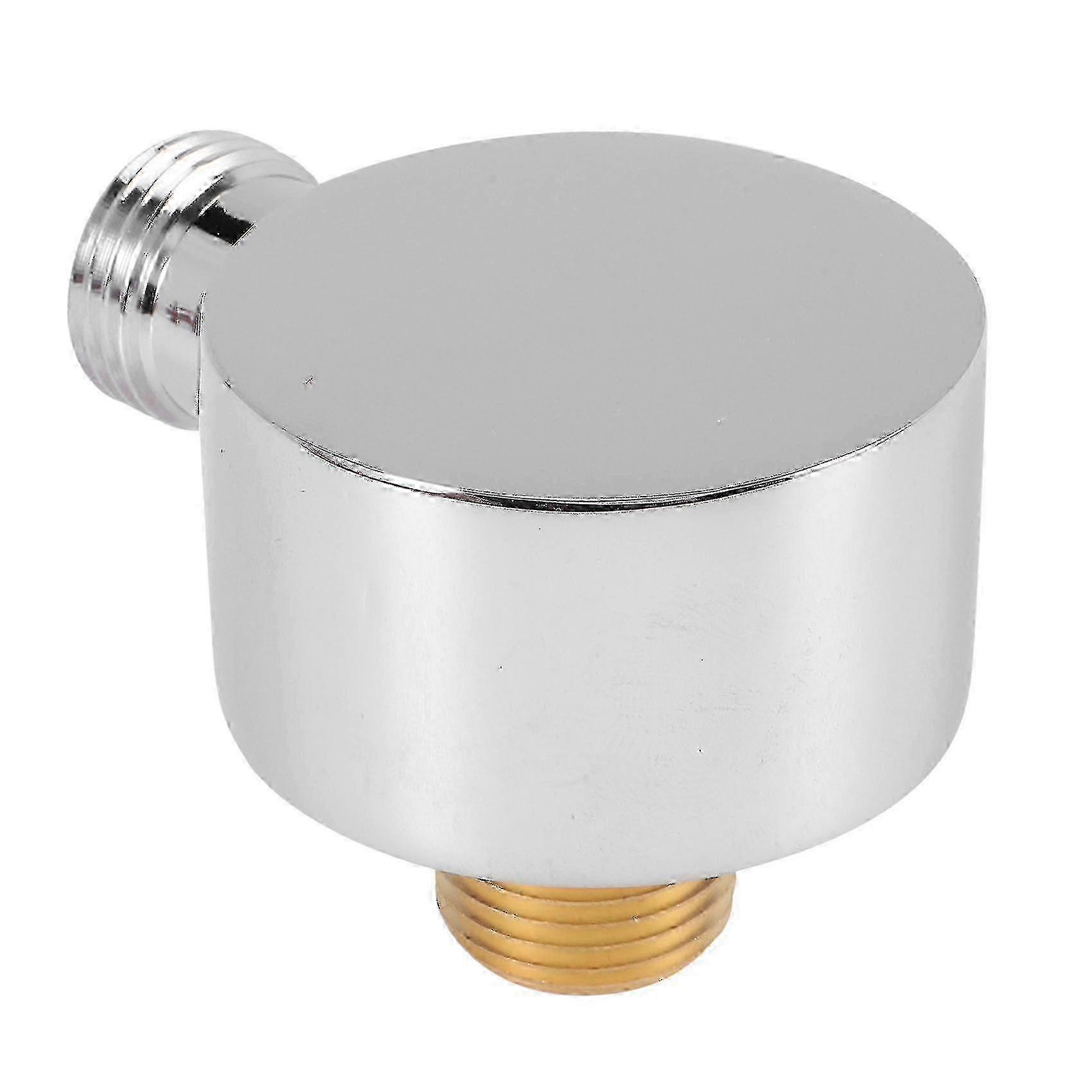 Brass Wall Elbow G1/2" Shower Hose Connector - Silver Edition 0621