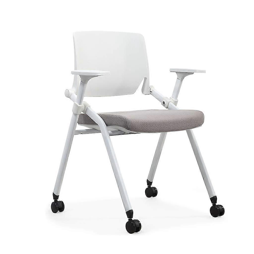 Conference Room Chairs with Wheels, Stackable Foldable, Supports 150 kg