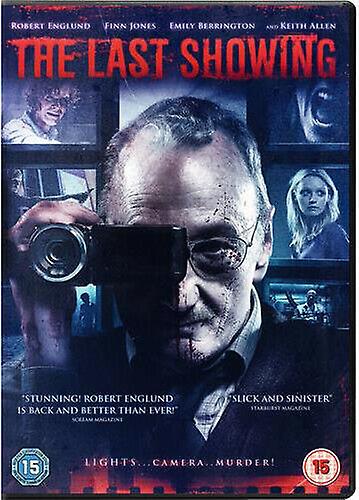The Last Showing DVD (2014) Robert Englund Hawkins (DIR) cert 15 - Region 2
