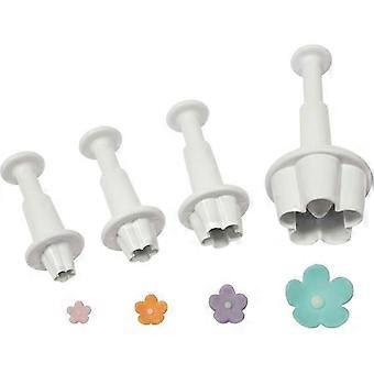 Pusher Cutter, Plastic,4pcsWhite